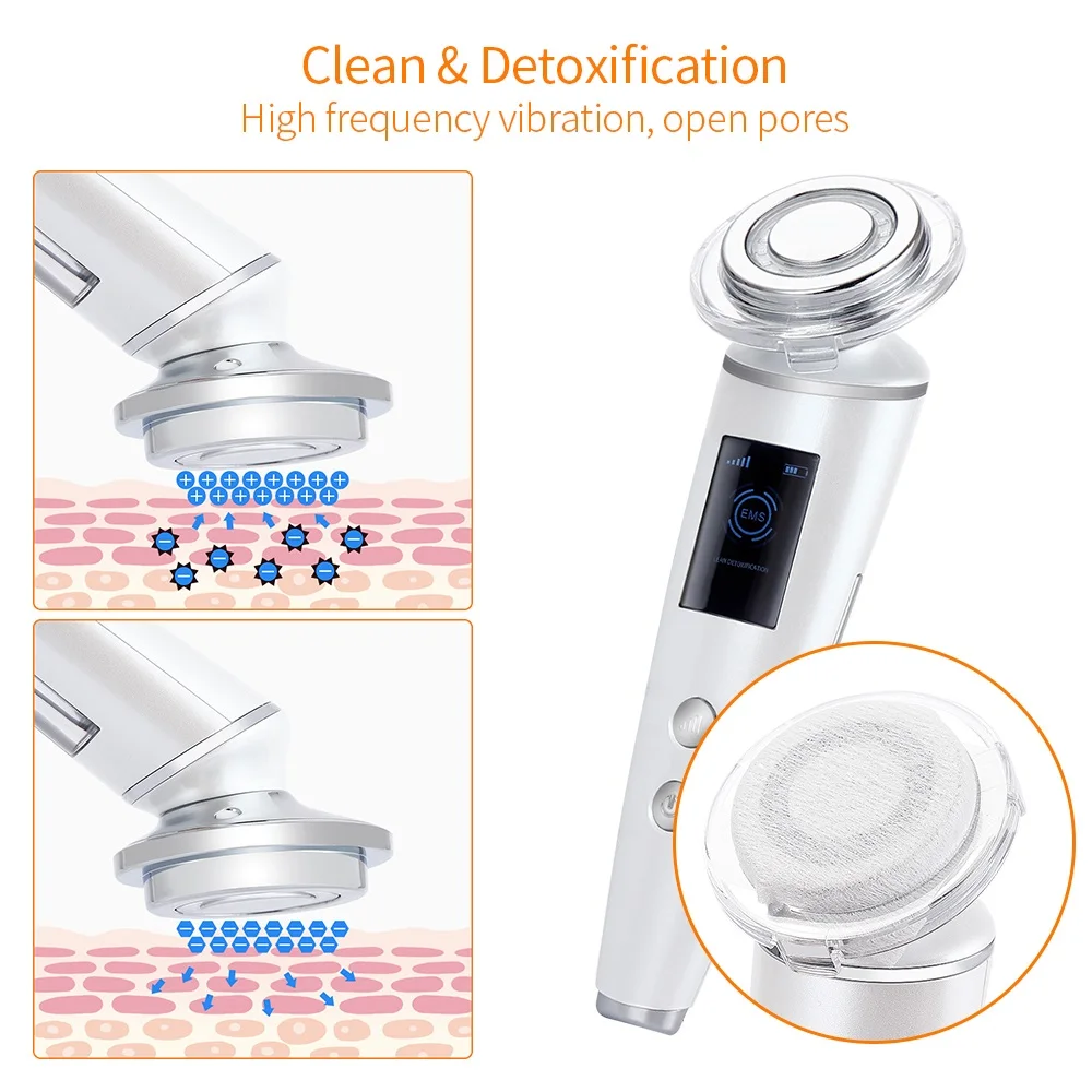 Гальваническое ионное косметическое устройство для лица радиочастотный