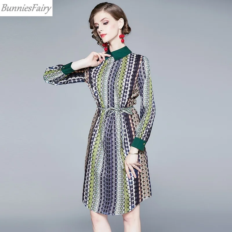 BunniesFairy 2019 осеннее Европейское Ретро винтажное лоскутное цветное геометрическое