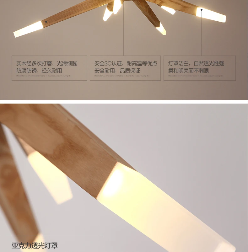 Modernas luces colgantes para comedor современный приостановление деревянные подвесные светильники лампы из фибролитов средей плотности креативная Подвесная лампа