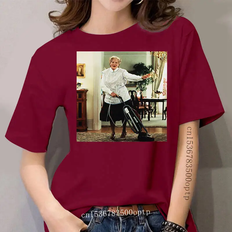

Doubtfire Unisex T women t shirt Short sleeve Mrs Shirt Women t-shirt tee tops
