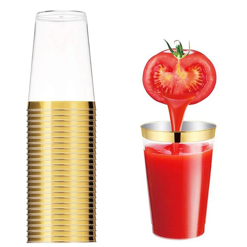 

Disposable Transparent Party Cup Drinking Cup Clear Disposable Wine Cups Plastic Wine Glasses Party Cups