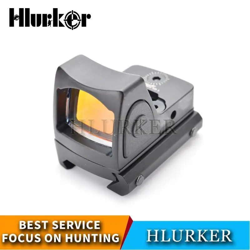 Glock Micro Red Dot Hlurker охотничий Глок оптический микро рефлекс красная точка зрения прицел Регулируемая яркость винтовки прицелы страйкбол оптика вздох - Цвет: Glock Micro Red Dot