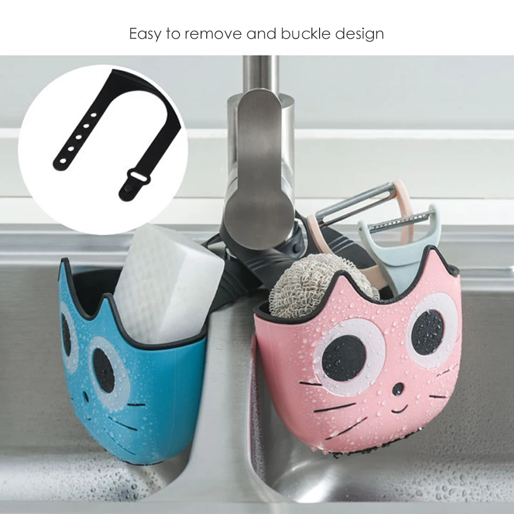 Портативная полка для раковины стеллаж мыла и губки аксессуары ванной