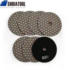 7 шт., шлифовальные диски SHDIATOOL, диаметр 4 дюйма100 мм