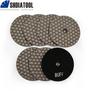 7 шт., шлифовальные диски SHDIATOOL, диаметр 4 дюйма100 мм