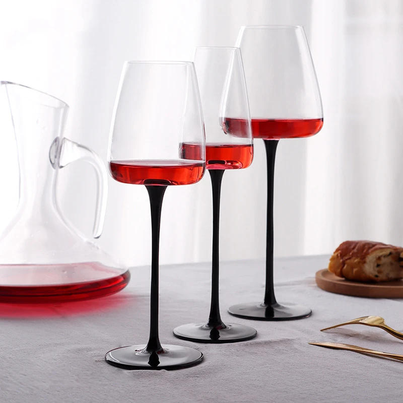 

Luxury Goblet Wine Glass Champagne Cocktail Cognac Glasses Kitchen Hotel Bar Red Wine Glass Crystal Cup Wine Set Wedding Gift