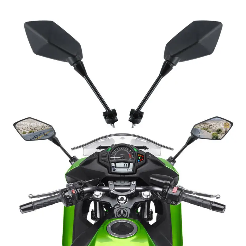 

Боковые зеркала заднего вида для мотоциклов Kawasaki NINJA ER6F ER-6F 2009-2016 NINJA 1000 Z1000SX 2011-2014 NINJA 400R 2010-2014 650
