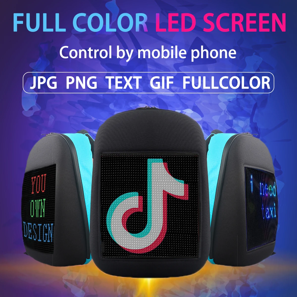 Рюкзак светодиодный водонепроницаемый|Мужские рюкзаки| |