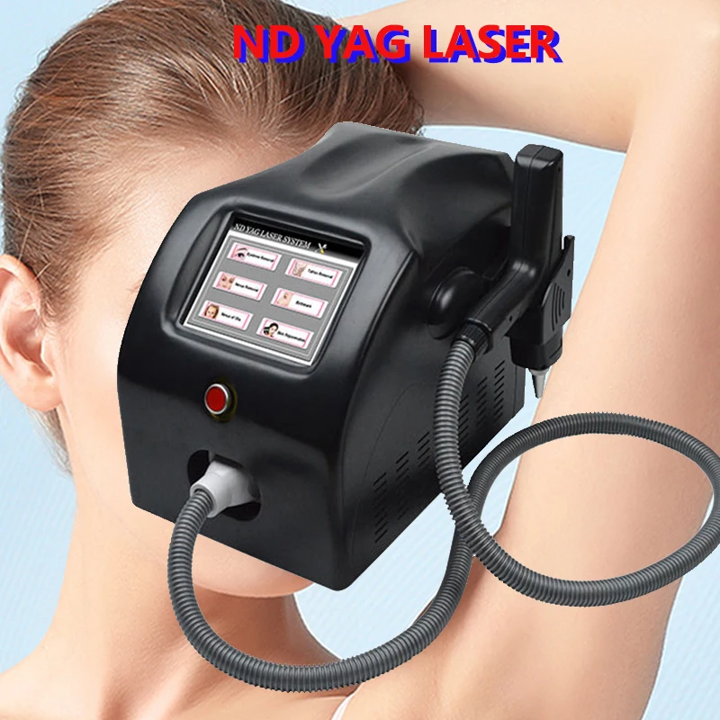 Online De Nieuwste Nd Yag Laser 1064nm 532nm 1320nm Machine Tattoo Verwijdering Wenkbrauw Sproet Fabriek Directe Verkoop