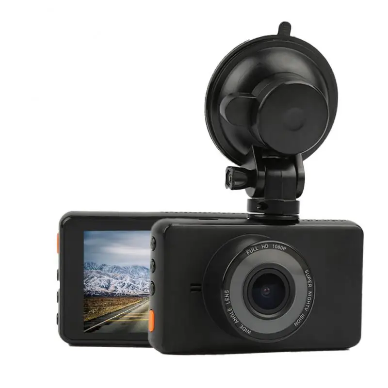 

3-дюймовый Автомобильный видеорегистратор Mini Dash Cam 1080P HD с ночным видением, широкий угол обзора 170 °, обнаружение движения, циклическая запись...