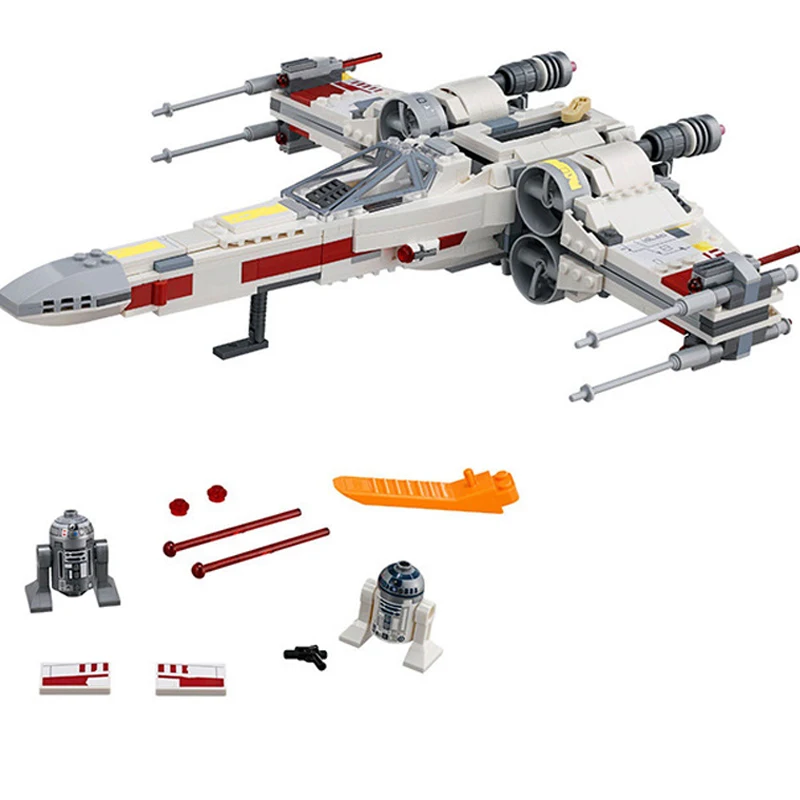 2020 Звездные войны дизайнер Звездное тысячелетие X wing космический корабль Alien Wars