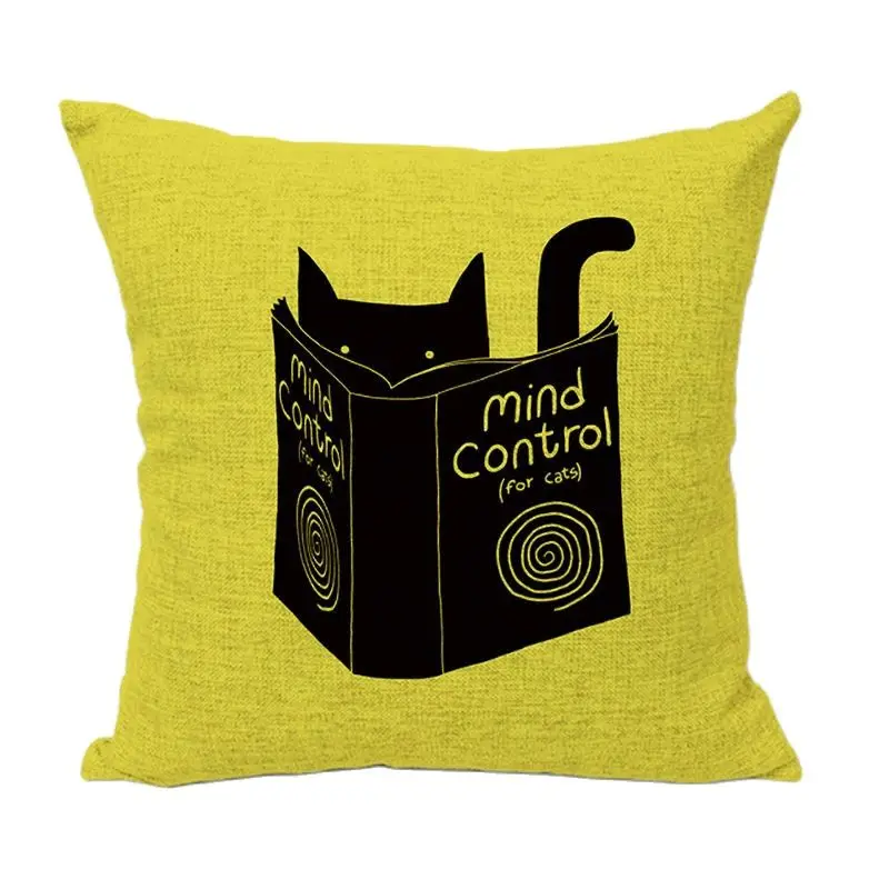 Чехлы для автомобиля магазин наволочка чехол Мультяшные цветные кошки домашний