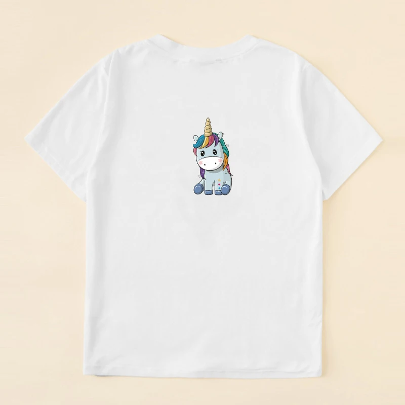 Мультяшные нашивки в форме единорога термопереводные виниловые наклейки для