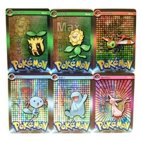 55pcsset no 6 pokemon homemade diy toys hobbies hobby collectibles game collection anime cards for children gift