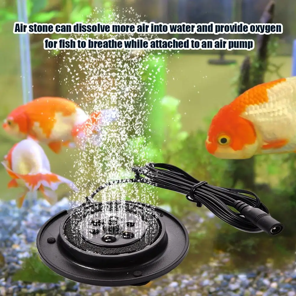 Вулкан для аквариума комплект орнаментов с воздушным камнем Bubbler оформление аквариума IP68 RGB светодиодный свет рыба чаша светодиодный свет воздушный камень