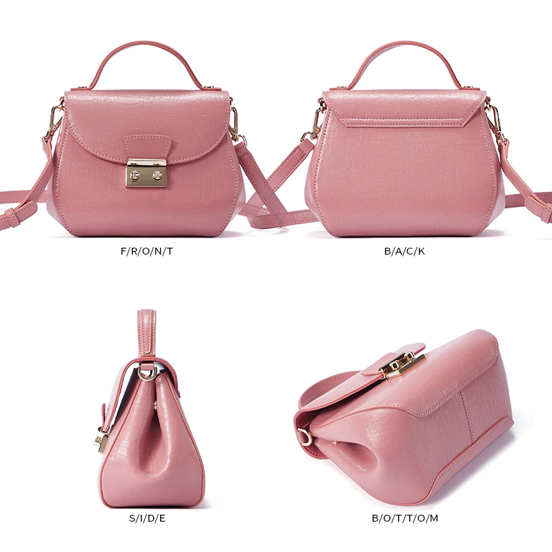 EMINI HOUSE масло воск спилок кожа сумка на плечо замок сумки через для женщин