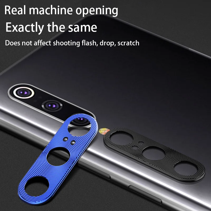 Алюминиевый защитный чехол для объектива камеры с покрытием для Xiaomi mi 9T CC9e 8 SE 9 A3 Lite, чехол с красным кольцом для защиты камеры mi Note 7 8 Pro