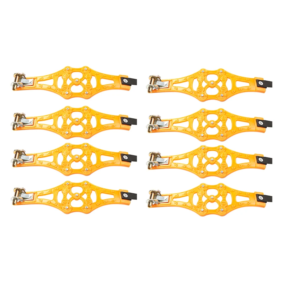 1 шт./2 шт./4 шт./8 шт. универсальные цепи для шин противоскользящая цепь снега