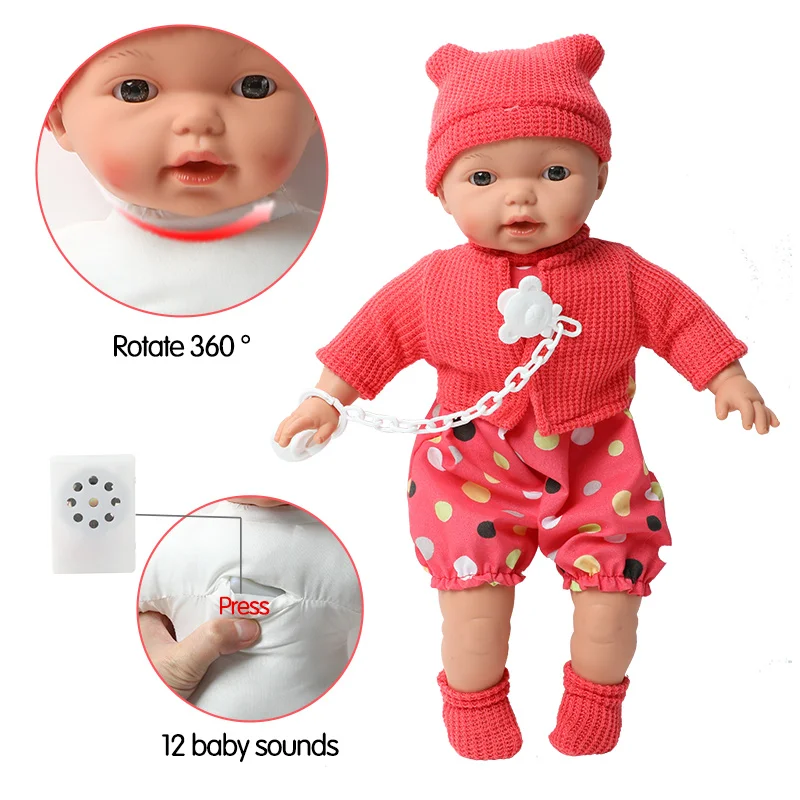 40 5 см длинные волосы reborn doll 16 дюймов имитация модной одежды реалистичный