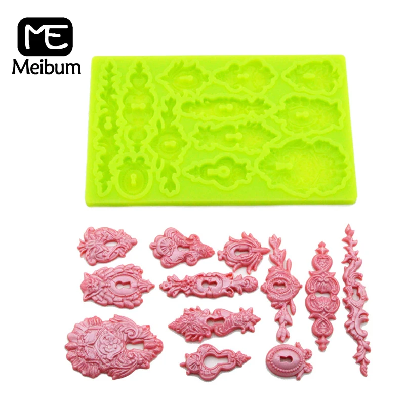 Ретро дворцовые замки форма для торта с мастикой паста сахар ремесло