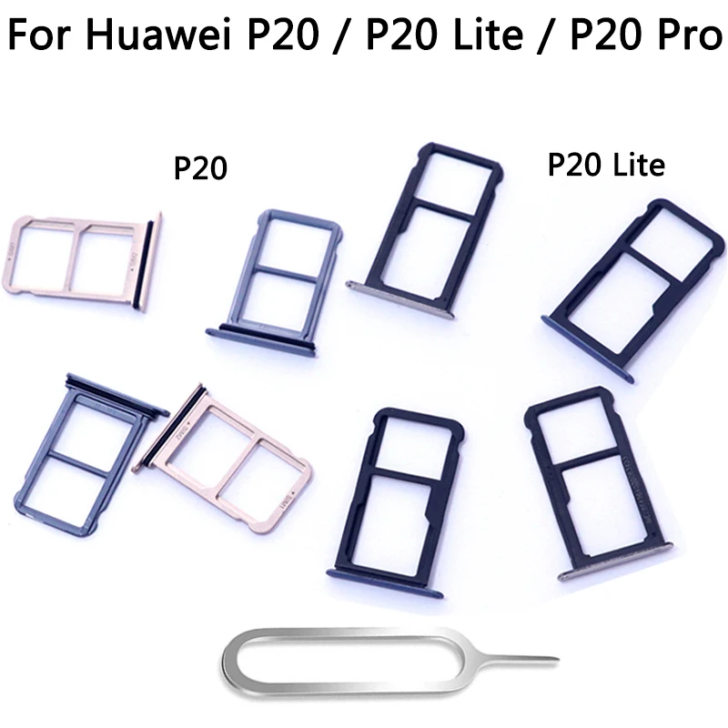 Оригинальная Sim-карта для Huawei P20 Lite Nova 3E / Pro слот sim-карты адаптер | Мобильные