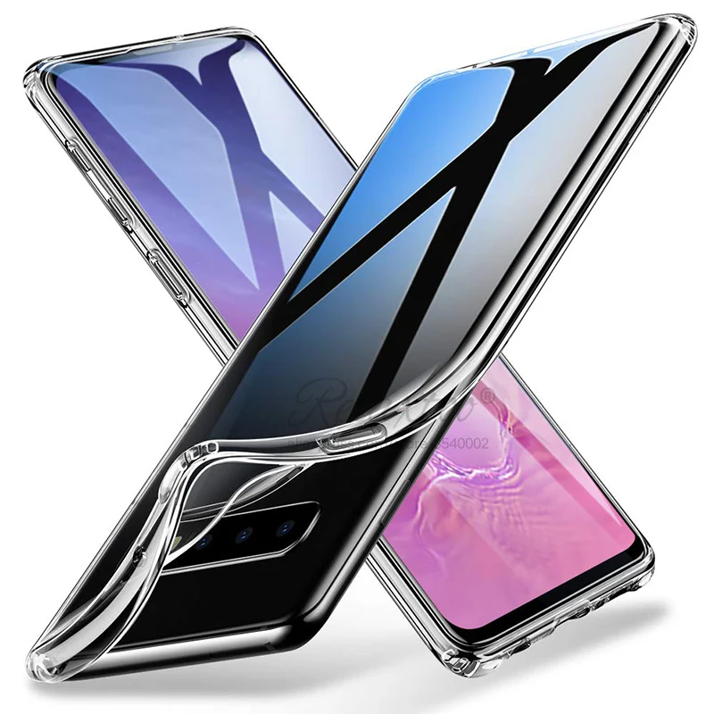 Противоударный чехол с воздушной подушкой для Samsung Galaxy S10 plus S10e Ультратонкий
