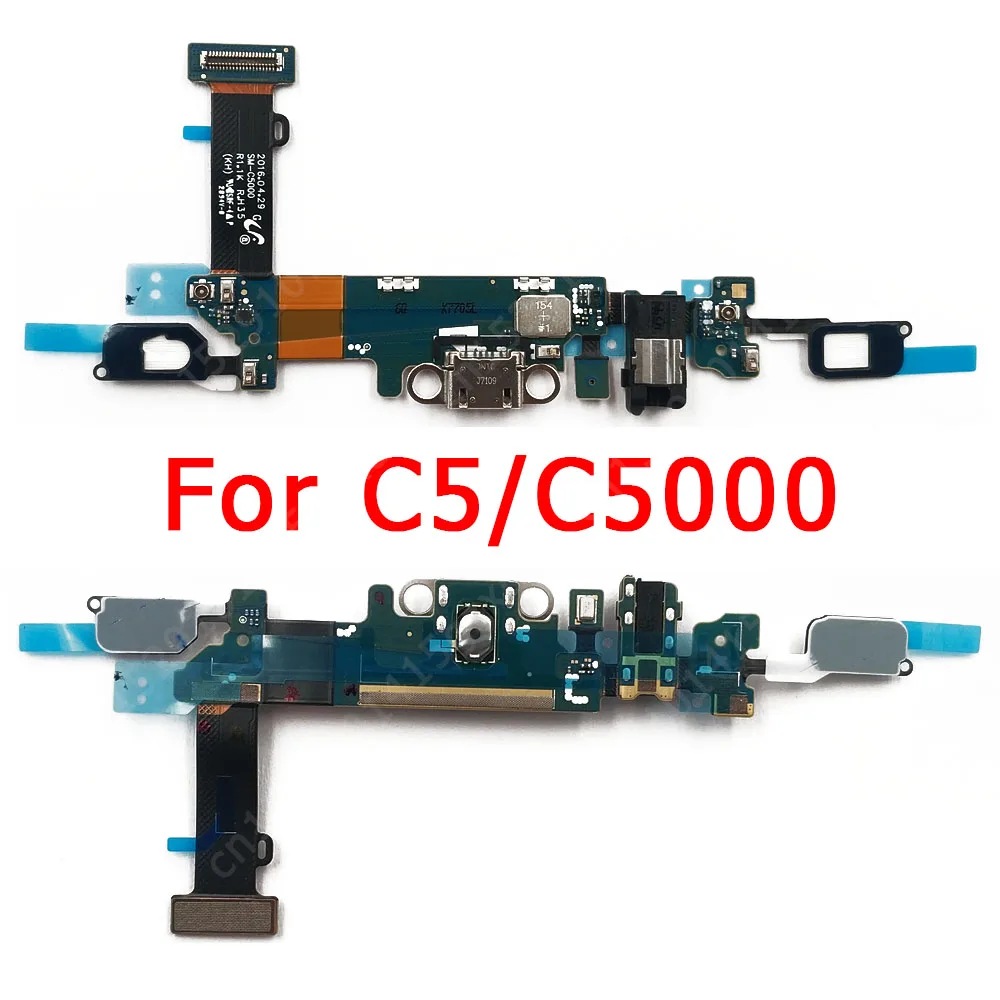 Оригинальный зарядный порт для Samsung Galaxy C5 C7 C9 Pro зарядная плата USB разъем печатная
