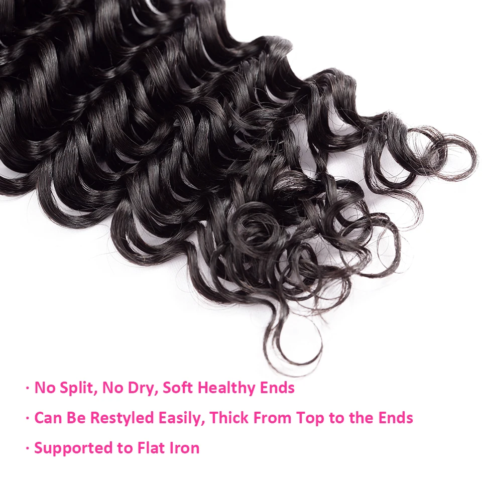 CEXXY человеческие волосы пучки необработанные индийские Huam переплетения глубокие