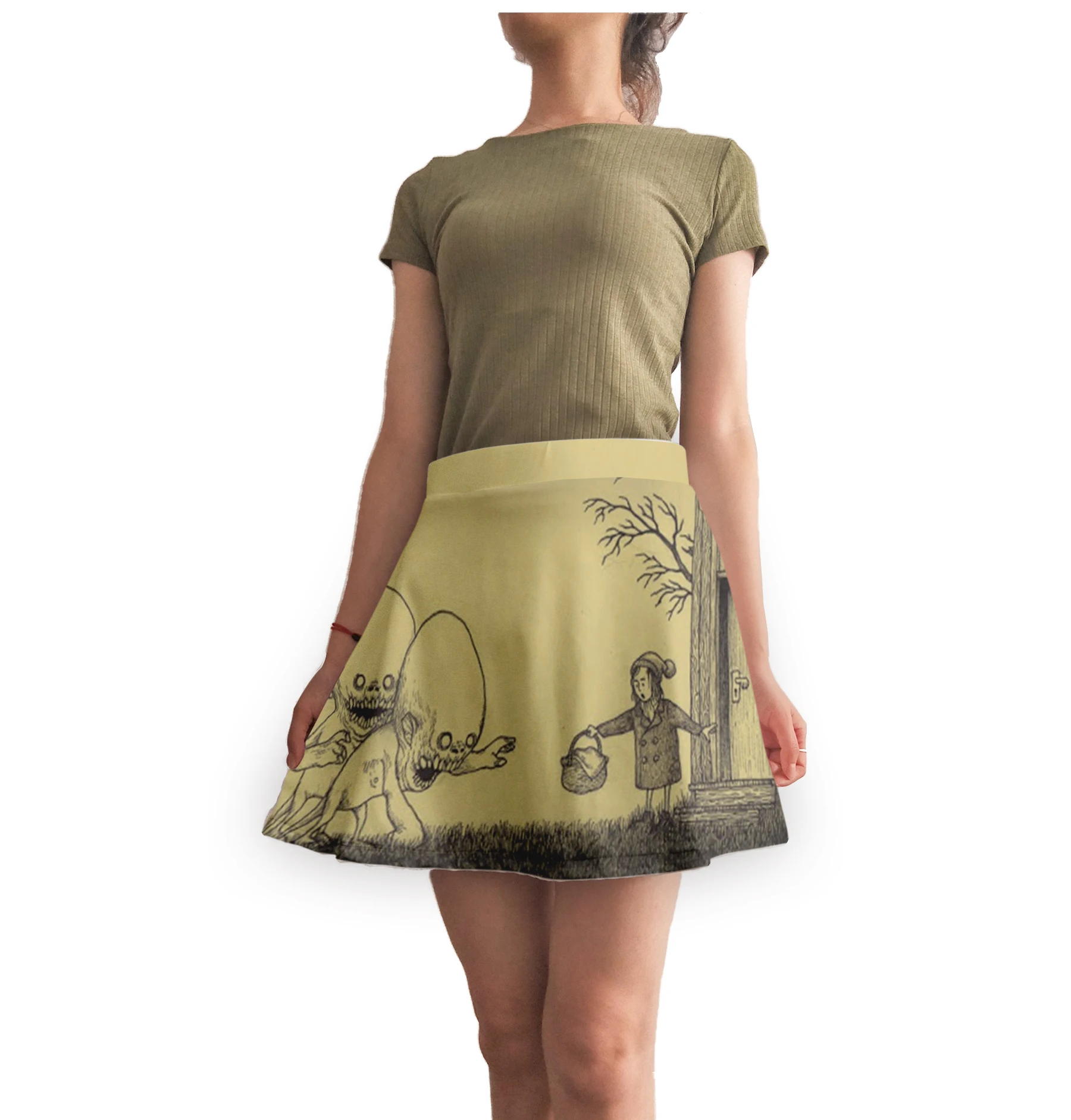 

Casual Woman High Waist Fashion Easy to clean Party Ladies Skirt