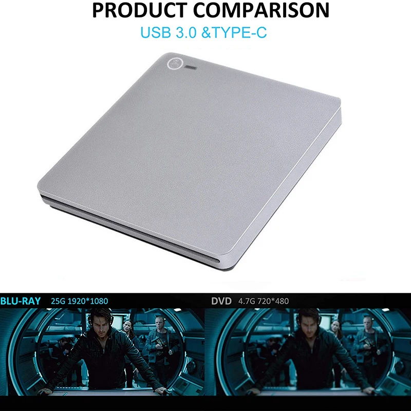 Внешний Blu-Ray привод USB и Type C | Компьютеры офис
