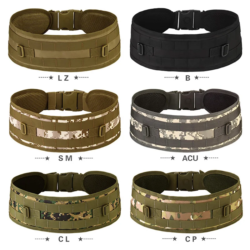Мужские аксессуары для охоты в стиле милитари тактический поясной пояс с