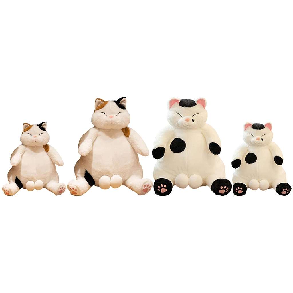 

Kawaii Stuffed Cat Kids Sleeping Snuggly Plush Doll Sofa Pillow Home Decor