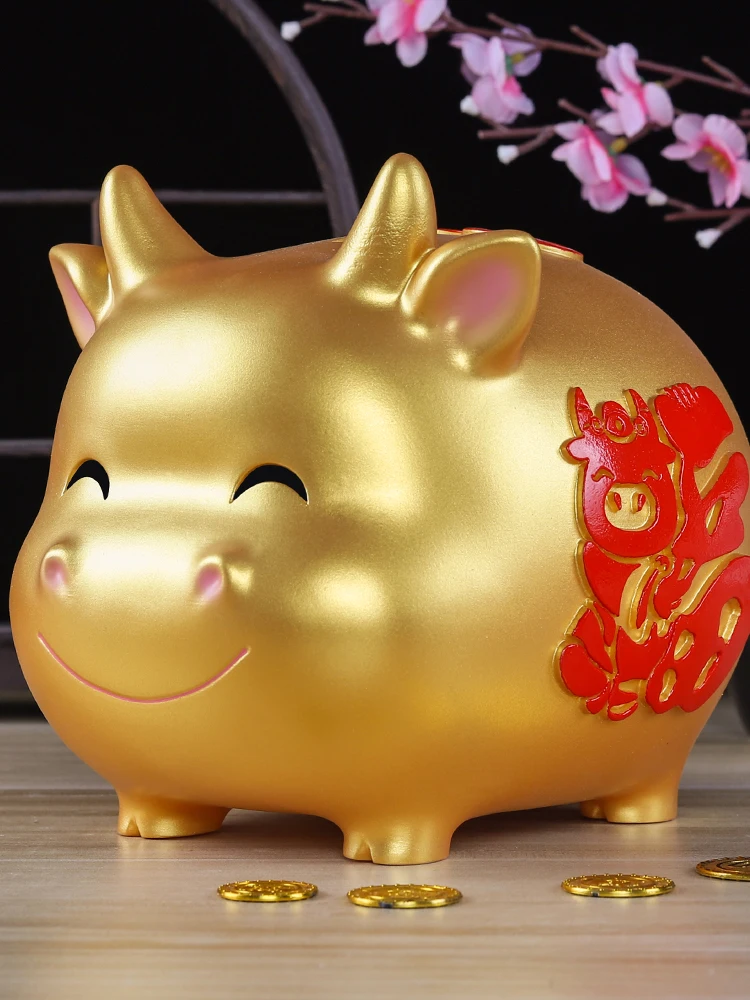 

Jinniu Coin Bank Drop-Resistant Household for Adults Large Capacity Children Money Box