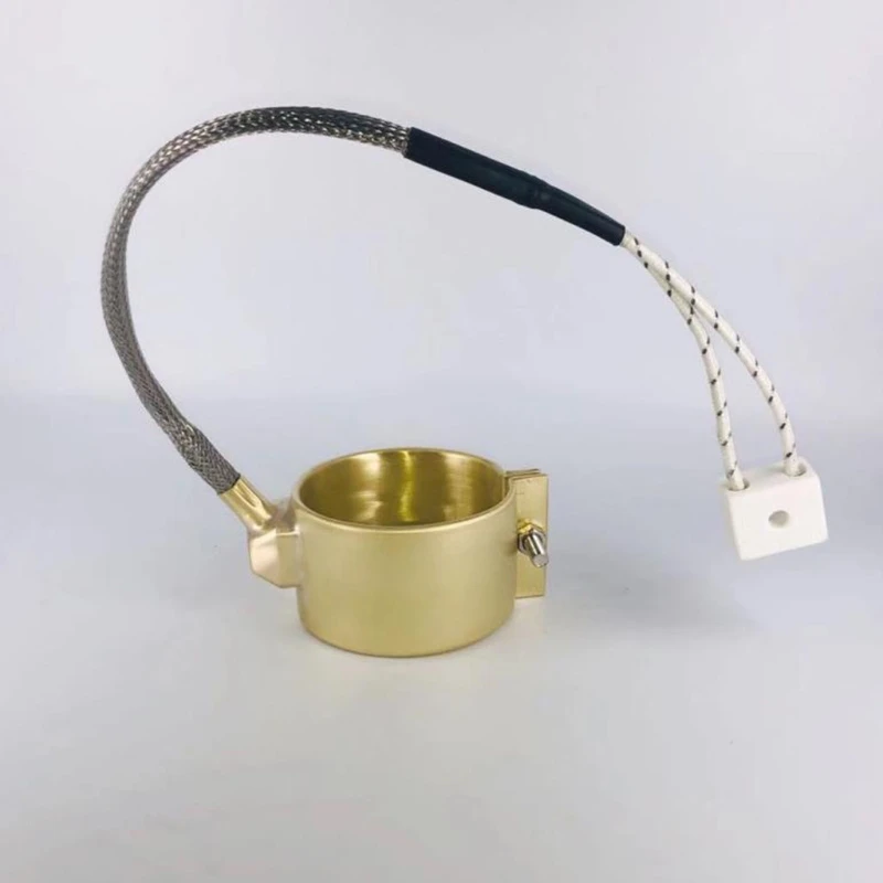2022 New 42x50mm 220v 280w Electric Copper Barrel Brass Band Heater for Extruder | Water Parts