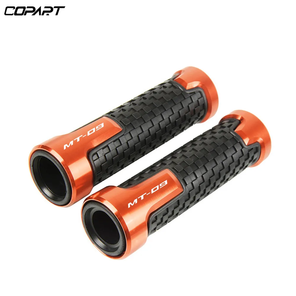 7/8'✢mm For Yamaha MT09 FZ 09 FJ-09 TRACER MT-09 FZ-09 MT07 MT-07 Motorcycle Rubber Hand End Grip Bar handlebar grips - купить по
