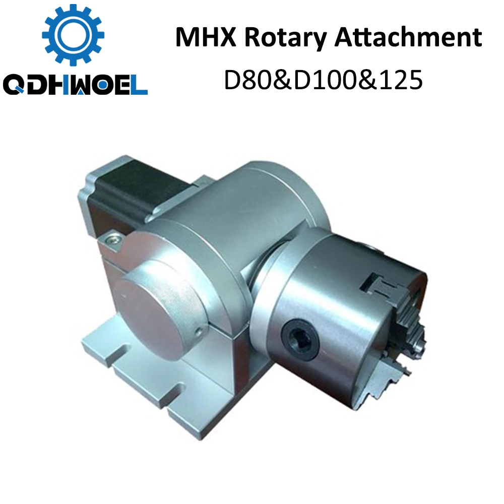 Роторное гравировальное приспособление с патронами макс. диаметр 80 мм 100 и 125 для