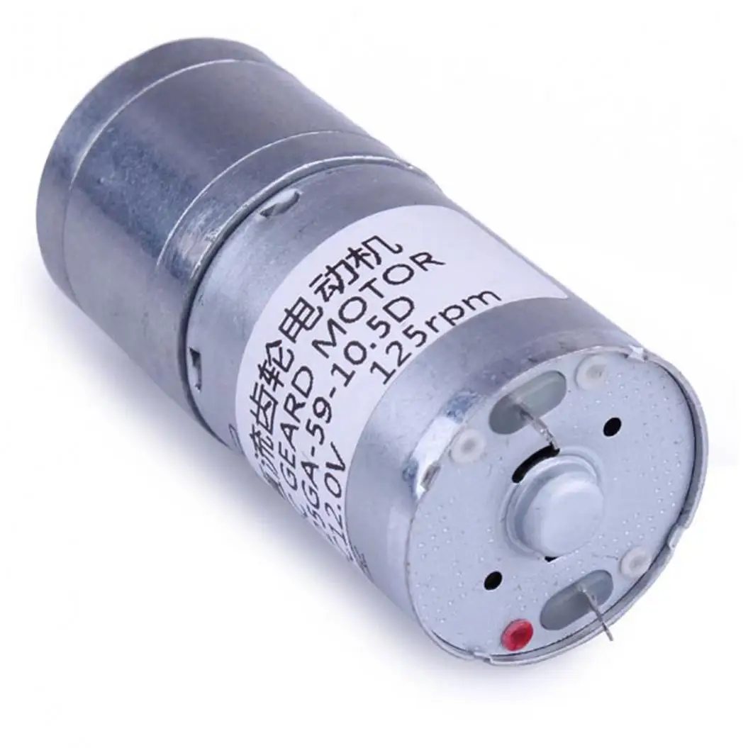 JGA25 370 12V DC редуктор с высоким крутящим моментом электродвигатель для