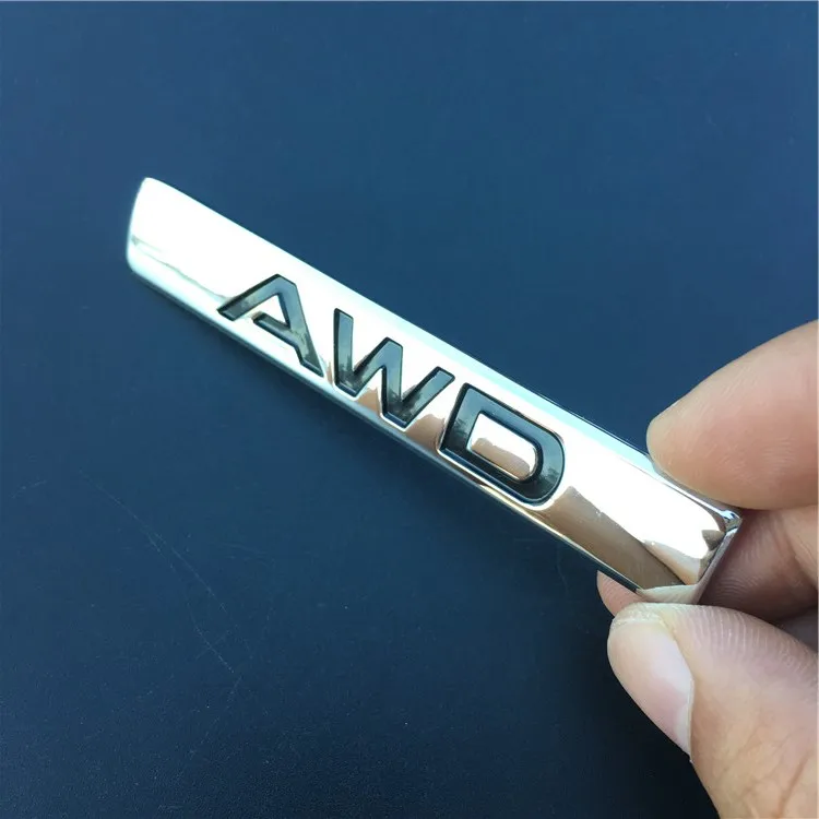 1 шт. 3D металлический AWD логотип эмблема значок кузова автомобиля наклейки для Subaru Honda 4X4 внедорожник декоративный дизайн автомобиля