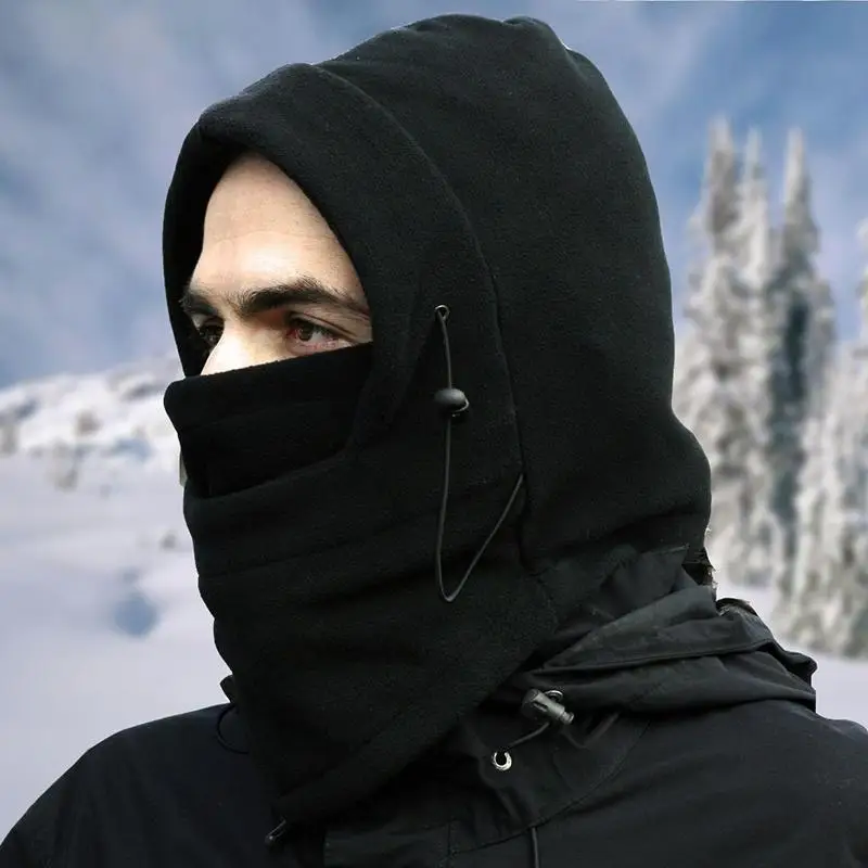 

Winter Thermal Fleece Hat Headscarf Hood Bike Windproof Face Scarf Ski Snowboard Neck Warm Cycling Sports Hiking Unisex Cap