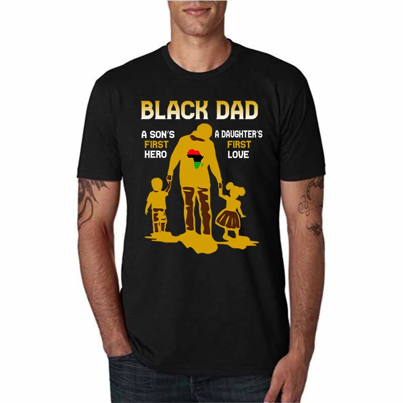 Черная нашивка для одежды мамы папы сделай сам семейная футболка афро