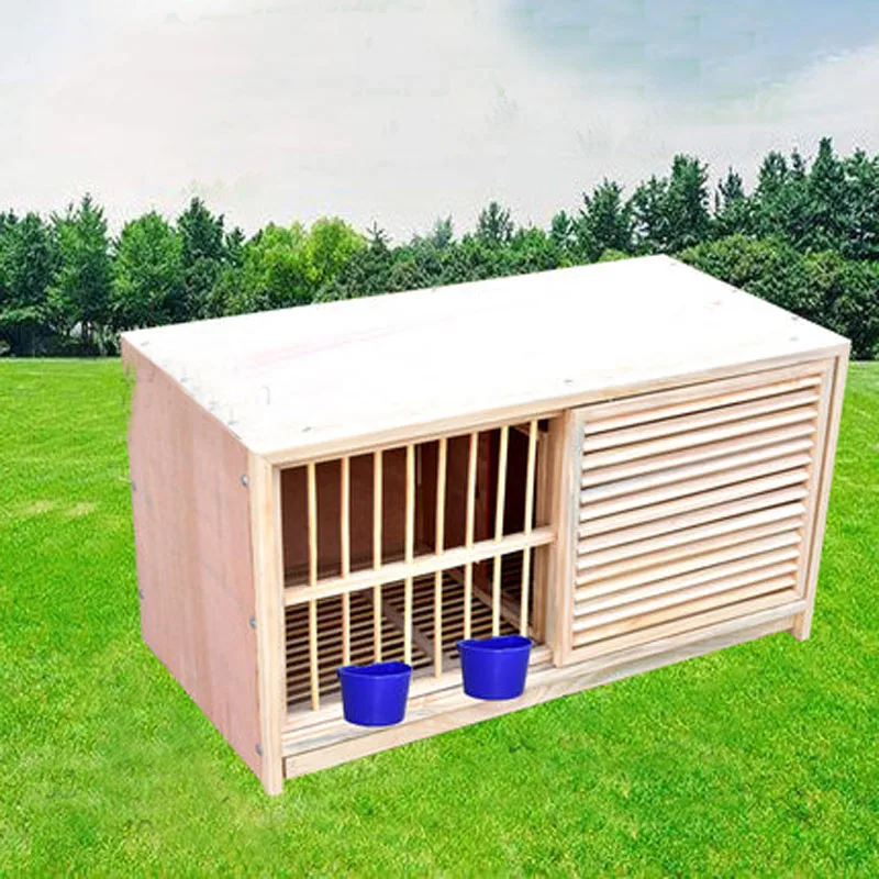 Деревянное гнездо голубей переносная клетка для голубя птиц домик кролика