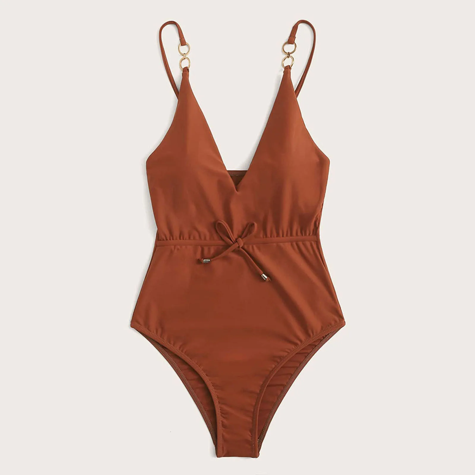 

Women Bandage Splicing One-Piece Bikini Push-Up Pad Swimwear Swimsuit Beachwear swimwear women