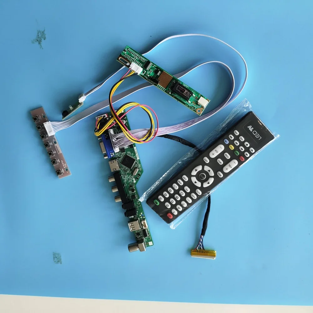 

Для B121EW03 VB 30pin AV VGA цифровой сигнал разрешение 1 лампы 12,1 "материнская плата контроллер плата модуль ТВ 1280X800