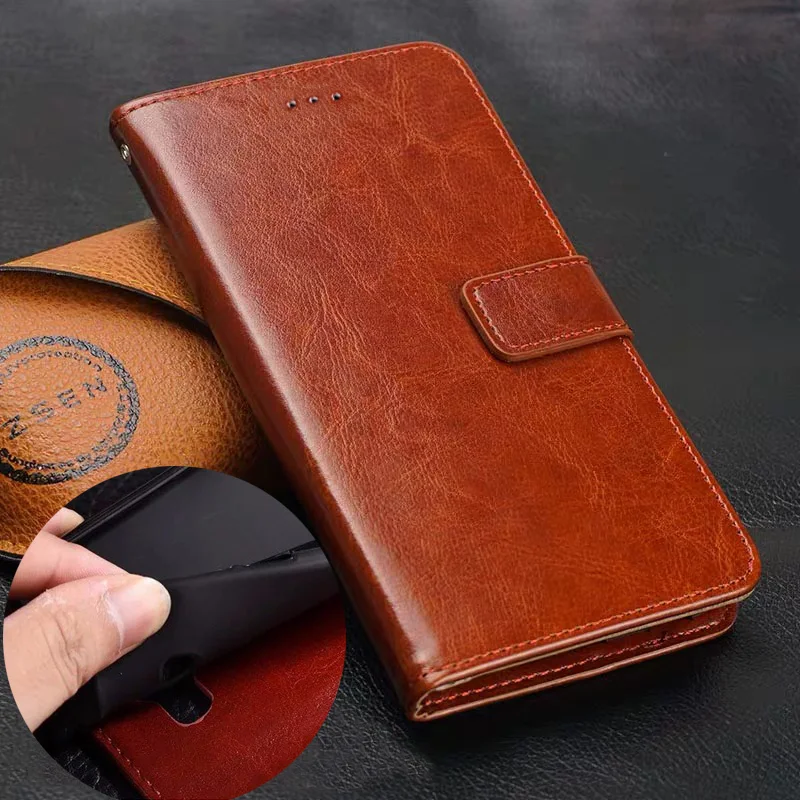 Чехол-книжка из искусственной кожи для Redmi Note 5 Pro роскошный чехол-Бумажник