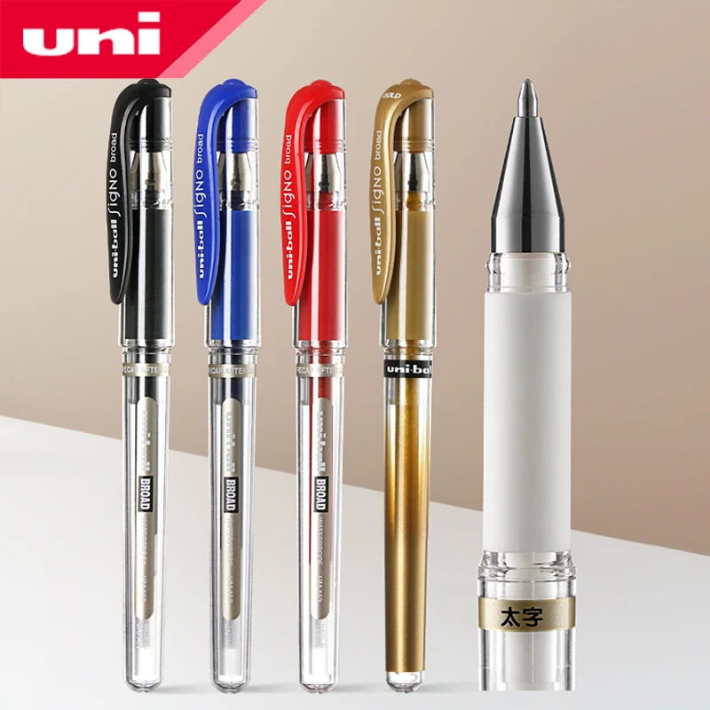 

6Pcs/6Colors UNI highlight pen UM-153 1.0mm white painting art color lead paint pen neutral note pen hand-painted design