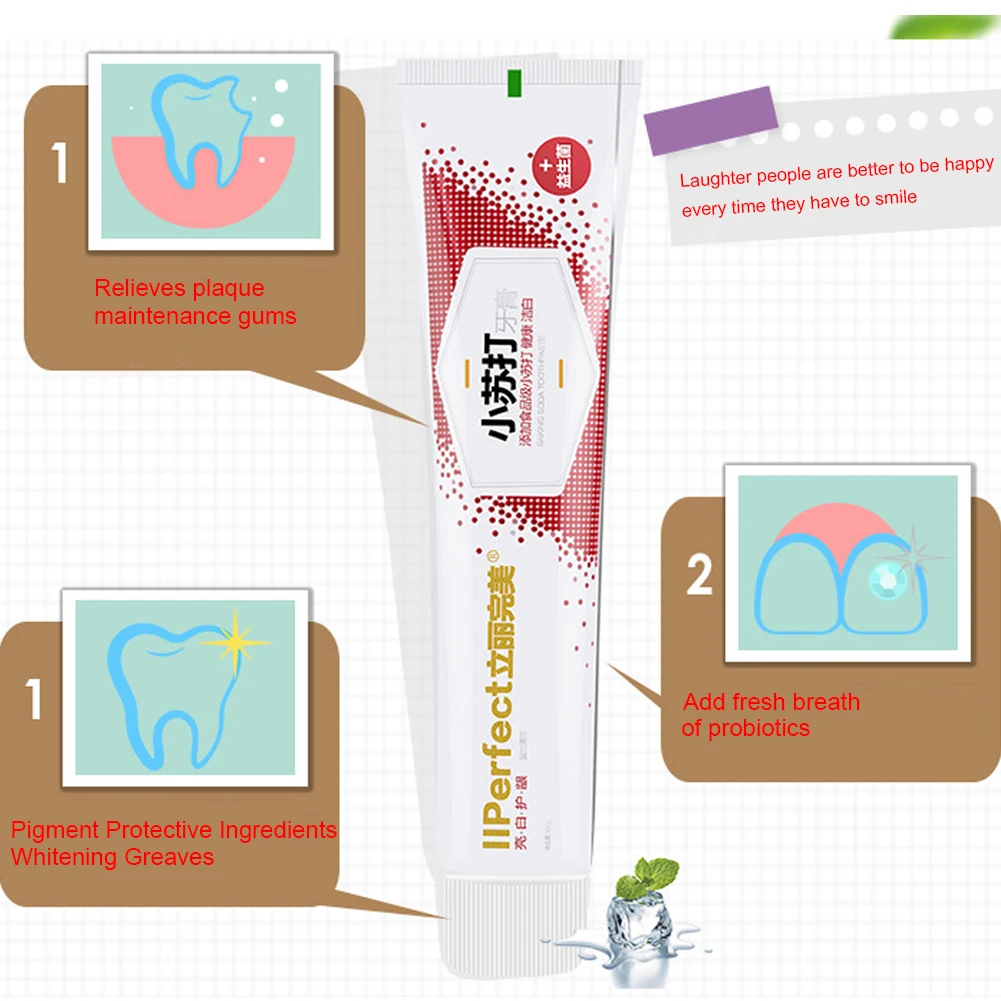 

Bathroom Home Travel Portable Mint Scent Oral Clean Adults Teeth Cleaning Easy Apply Remove Stains Breath Fresh Toothpaste