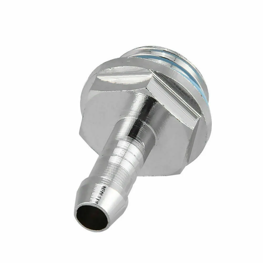 

6pcs Barb Connector CPU GPU Two-Touch Fitting Brass G1 4 Thread Soft Tube 11mm Water Cooling Durable For Computer Flexible