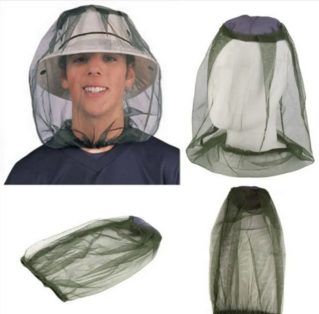 

Fashion Casual Insect Bee Protection Repellent Protection Foldable Fishing Cap Mosquito Hat Head Net Face Protector