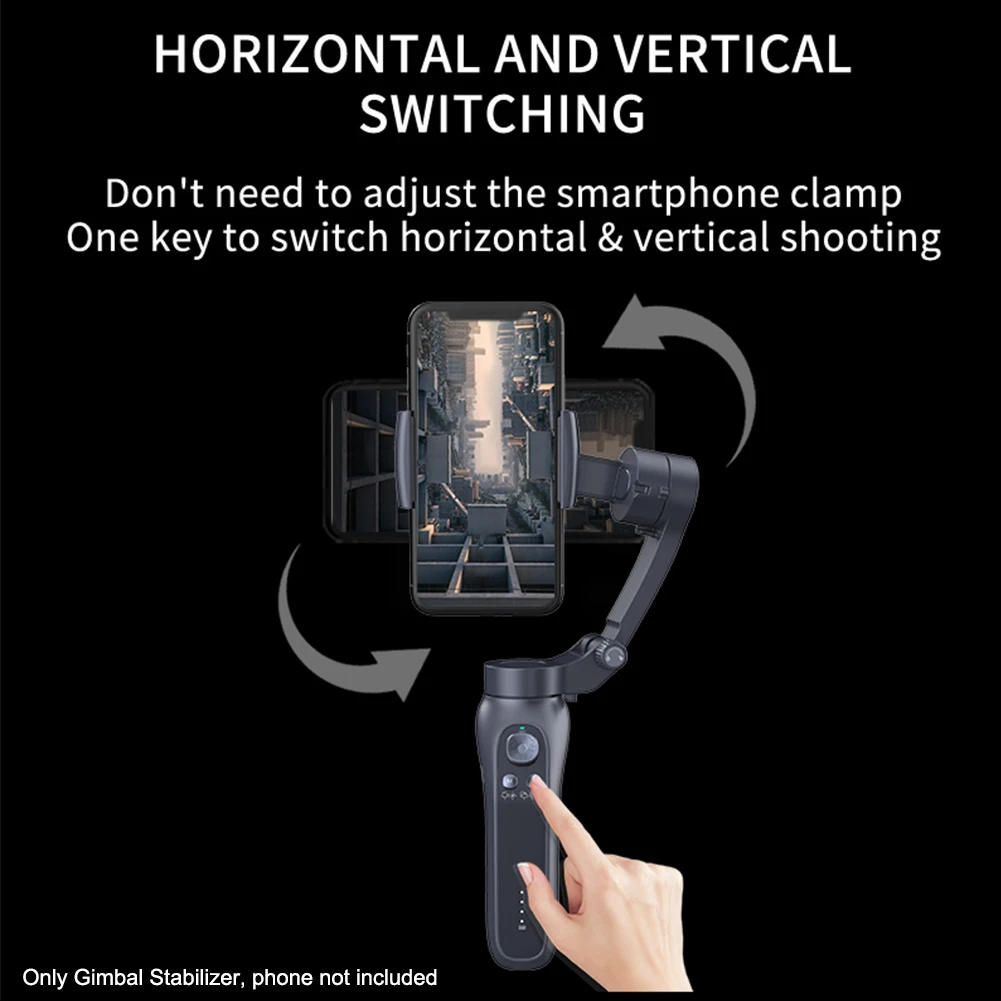 3 Axis Universal Face Tracking Stable Portable Foldable Outdoor Rechargeable Photography Handheld Gimbal Stabilizer Lightweight |