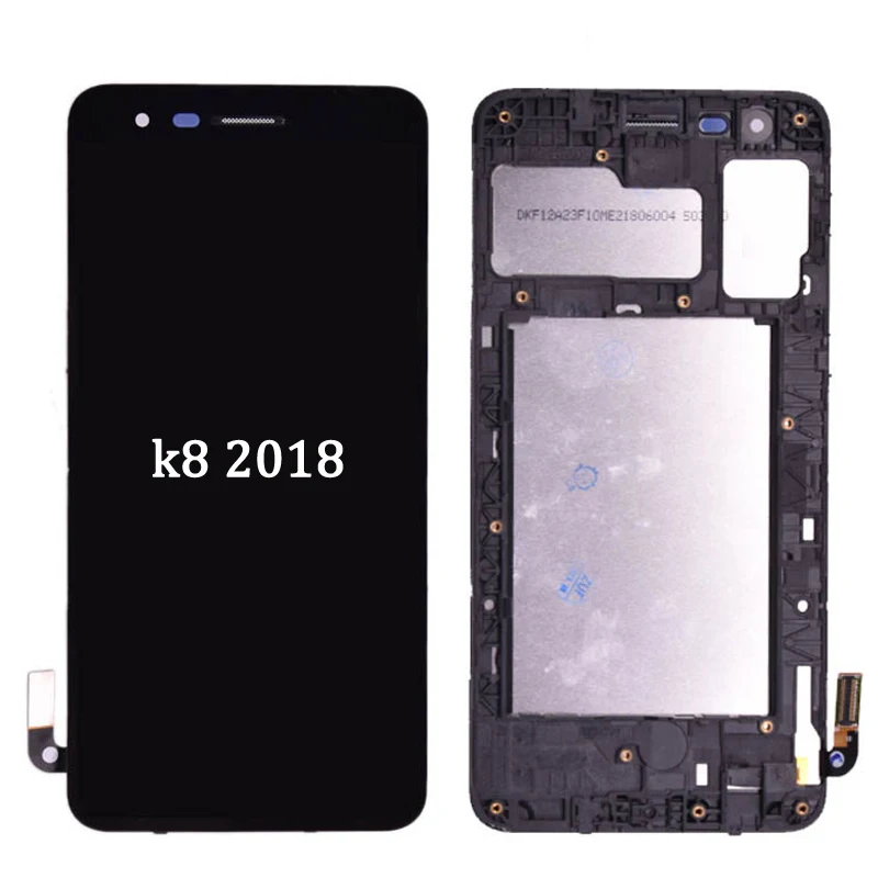 Оригинальный ЖК дисплей для LG K8 2018 сенсорный экран дигитайзер с рамкой полная